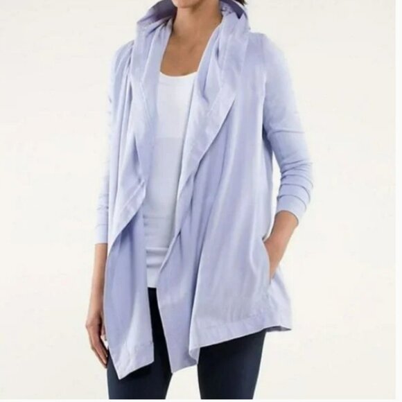 Lululemon Blissed Out Wrap Light Blue - Picture 1 of 14